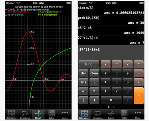 Graphing Calculator App for Students Student Apps for College students Graphing Calculator