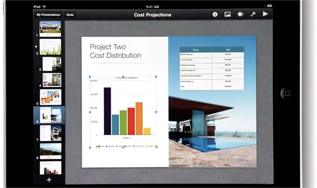 student college presentation app to create powerpoint slides mobile