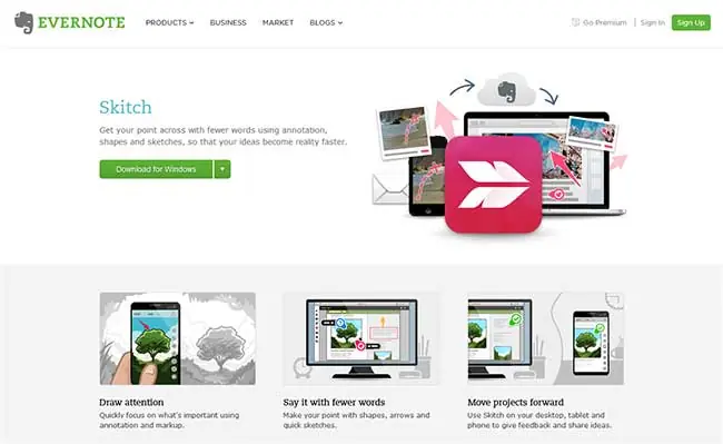 helpful educational tool evernote skitch review