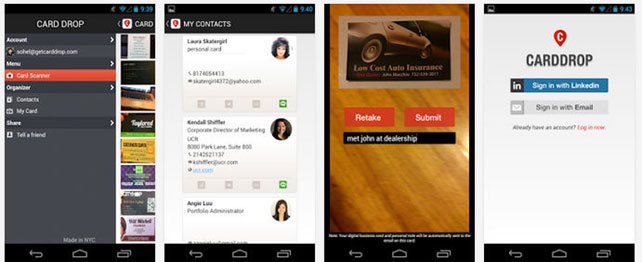 CardDrop Business Card Scanner