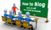 student blogging online