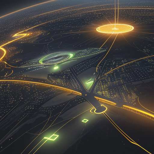 A futuristic visualization shows golden light connecting Canadian university logos to a central secure node, symbolizing digital sovereignty and privacy protection within a dark network grid.