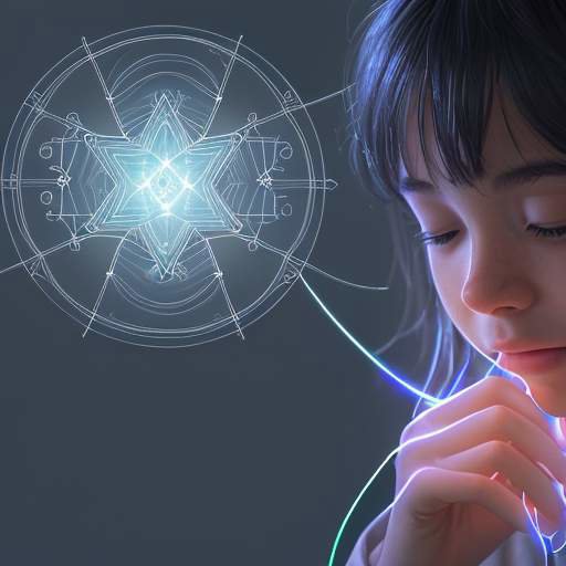 Student interacts with a glowing, translucent interface displaying complex educational diagrams, symbolizing personalized learning and deep understanding.