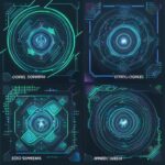 Futuristic visualization of a data science workflow transforming messy data streams into structured, predictive models, symbolizing the journey from raw data to actionable insight.