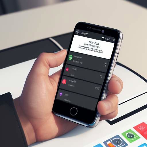 A hand holding a smartphone displaying a vibrant digital dashboard with progress rings, a daily goals checklist, and a glowing "Focus Mode" button in a modern cafe.
