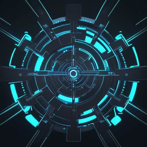 Two large interlocking gears labeled "Academia" and "Industry" with glowing circuit patterns, symbolizing the synergy between education and the professional cybersecurity industry.