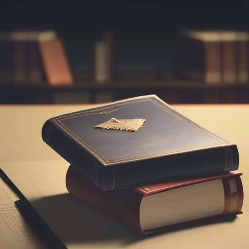 A graduation cap rests on a stack of leather-bound academic books against a golden sunset at a university campus, symbolizing the value of educational credentials.