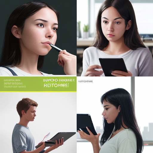 A split-screen comparison showing a frustrated student studying with a heavy textbook on the left versus the same student looking confident and focused while using a digital flashcard app on a tablet.