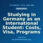 Studying in Germany as an International Student: Costs, Visa, Programs